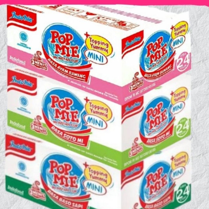 

popmie mini 1 dus isi 24pcs