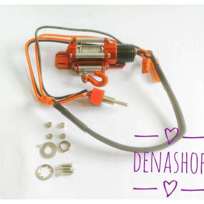 Winch RC car Metal crawler for Axial wpl mn90 mn d90 SCX10 D110 trx4