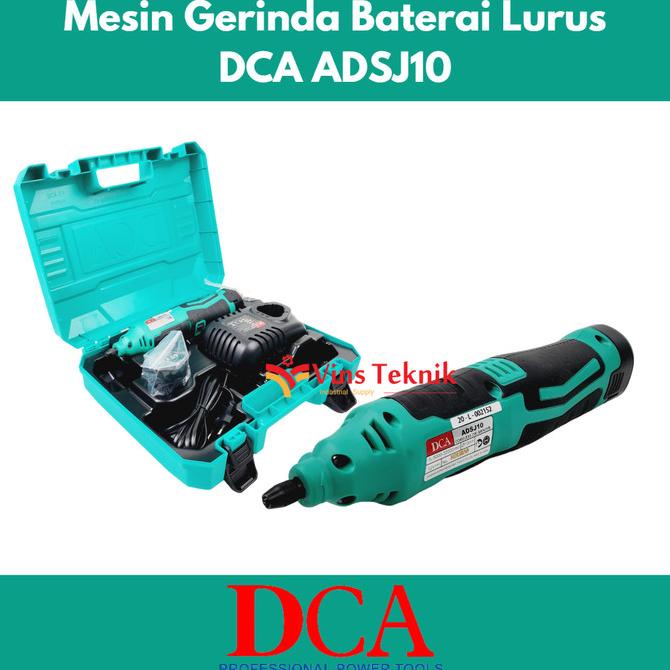 Mesin Gerinda Lurus Baterai Die Grinder Cordless Adsj10 Dca Adsj 10