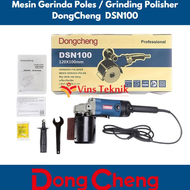 Mesin Gerinda Poles Grinding Polisher 120Mm Dsn100 Dongcheng Dsn 100