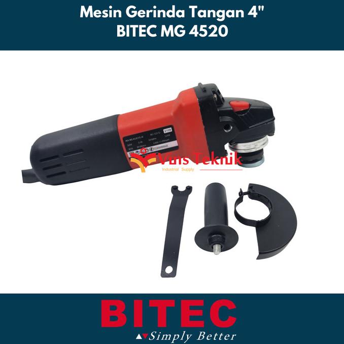 Mesin Gerinda Variable Speed Mg4520 Bitec Ina Mg 4520 Angle Grinder