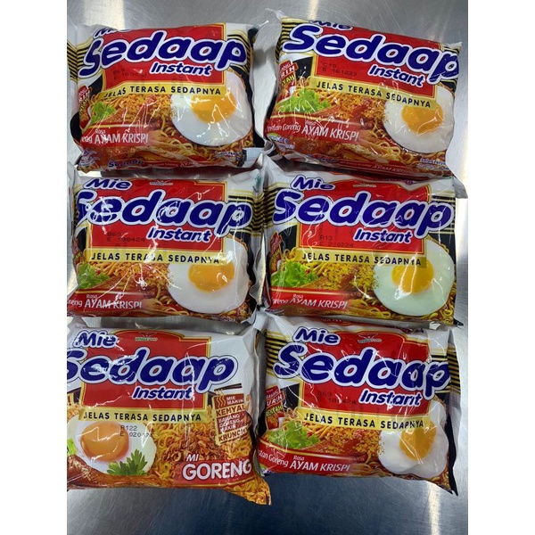 

SEDAAP GORENG MIE INSTAN ISI 6 PCS