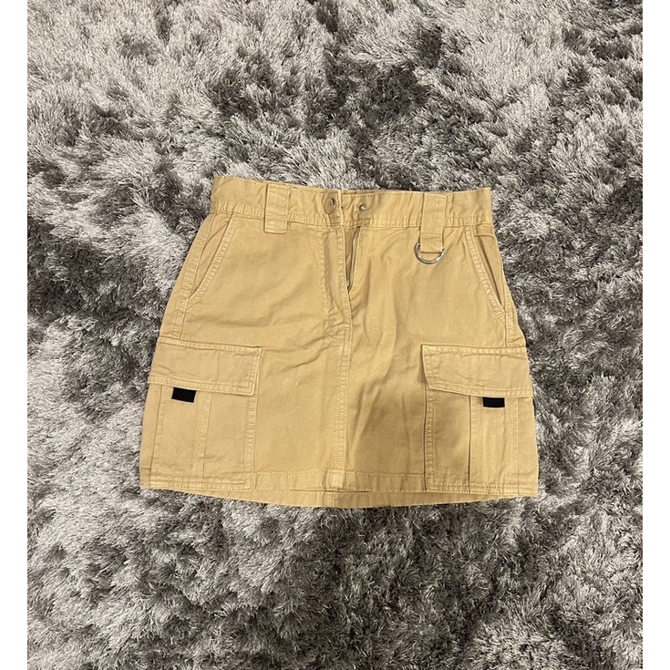 Bershka Cargo Mini Skirt