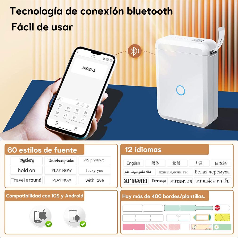 

Sale Niimbot D110 Label Printer Wireless Bluetooth Thermal Label Portable Label Maker For Android / Ios Phone Akd864