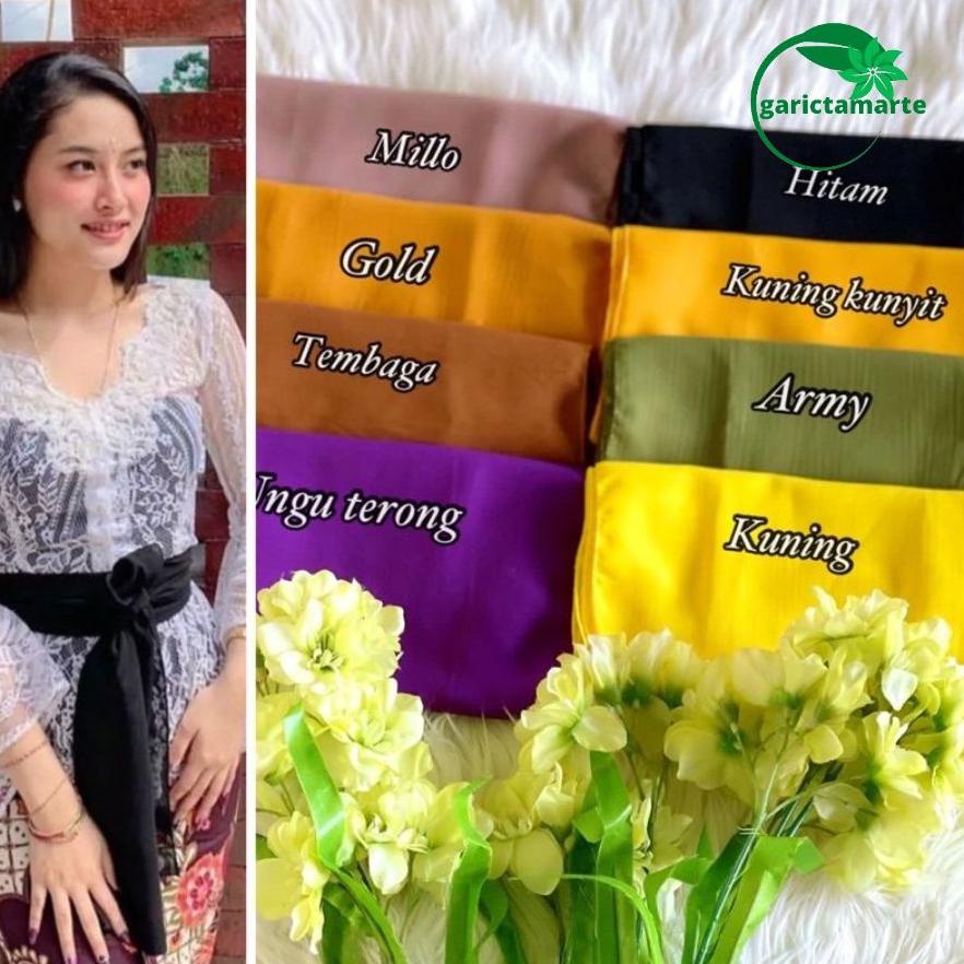 BEST PROMO Selendang Bali / selendang sifon/ Sampur Polos / Selendang Bali Sampur Kain Tari Senteng 