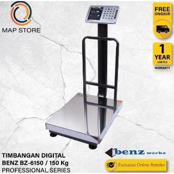 Timbangan Duduk Digital / Timbangan Paket Ekspedisi 150 kg BENZ 6150