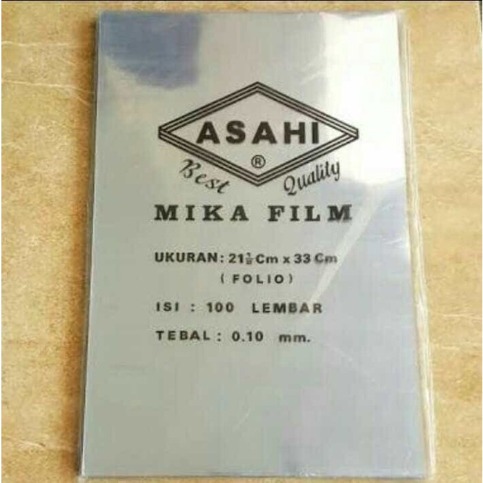 

Mika plastik film ASAHI ukuran folio