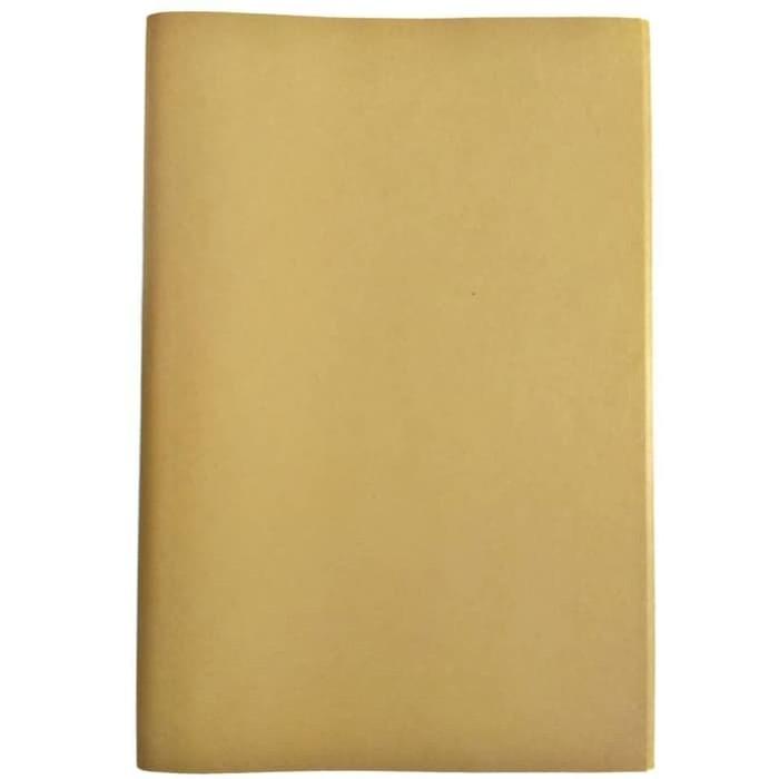 

(PACK) SAMPUL KERTAS BUKU COKLAT POLOS UKURAN KWARTO