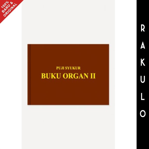 BUKU PUJI SYUKUR ORGAN 2 - KOMISI LITURGI KWI