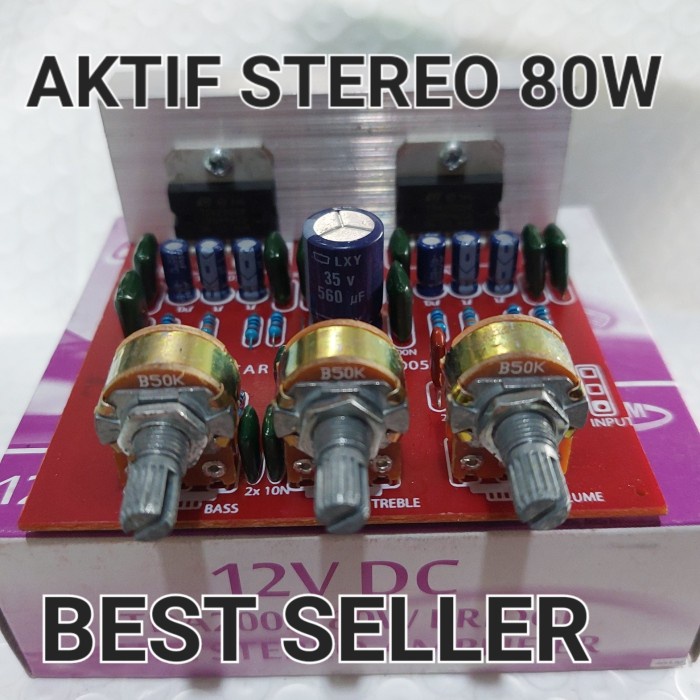 kit pcb speaker aktif tda2005 2005 ngamen odong tukang roti aki 12v