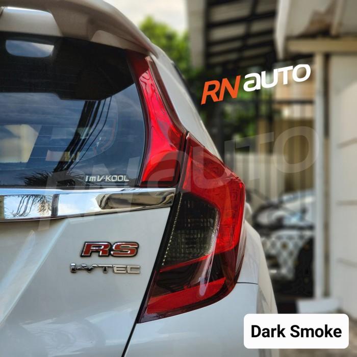 Stiker Smoke Lampu Belakang Tail Light Aksesoris Honda Jazz Gk5