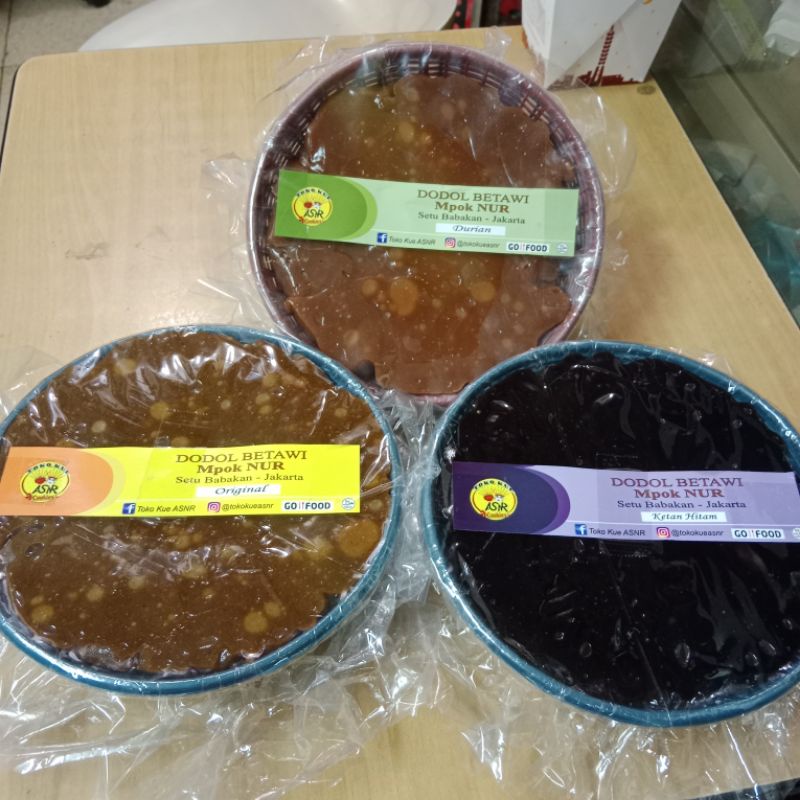 

Dodol Betawi Besek Mpok Nur 1Kg
