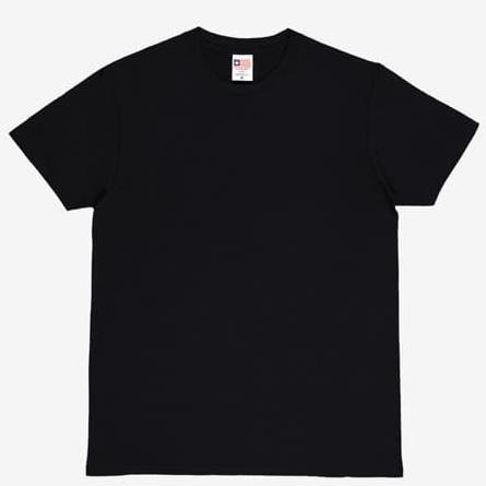 KAOS POLOS HITAM NSA PREMIUM