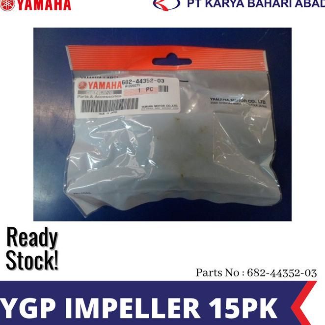 Yamaha Genuine Parts 682-44352-03 Impeller Mesin Tempel 15Pk