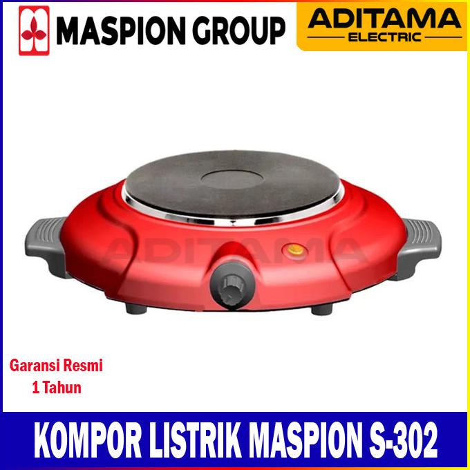 MASPION KOMPOR LISTRIK S-302/ KOMPOR LISTRIK MASPION S302