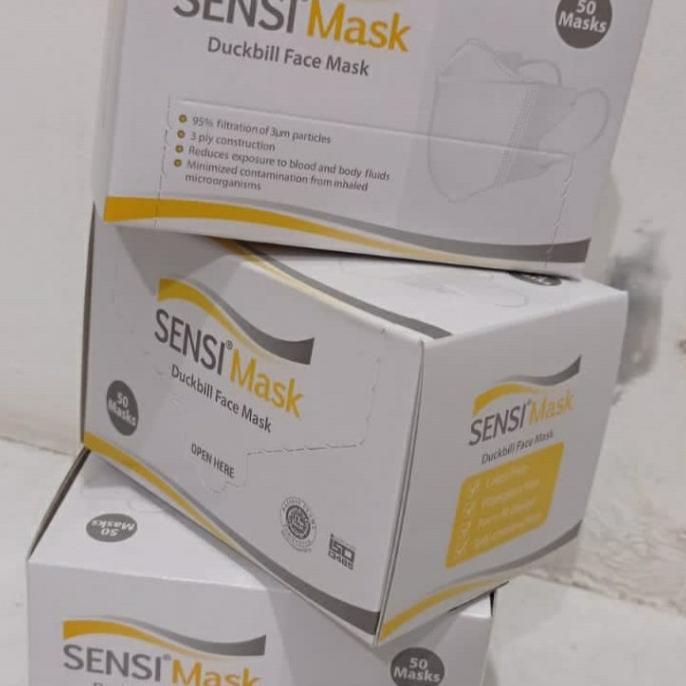 Masker Sensi Duckbil isi 50 Masker Sensi