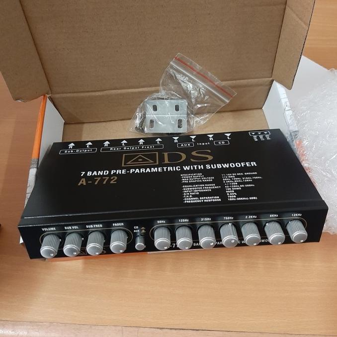 EQUALIZER audio mobil ads A772