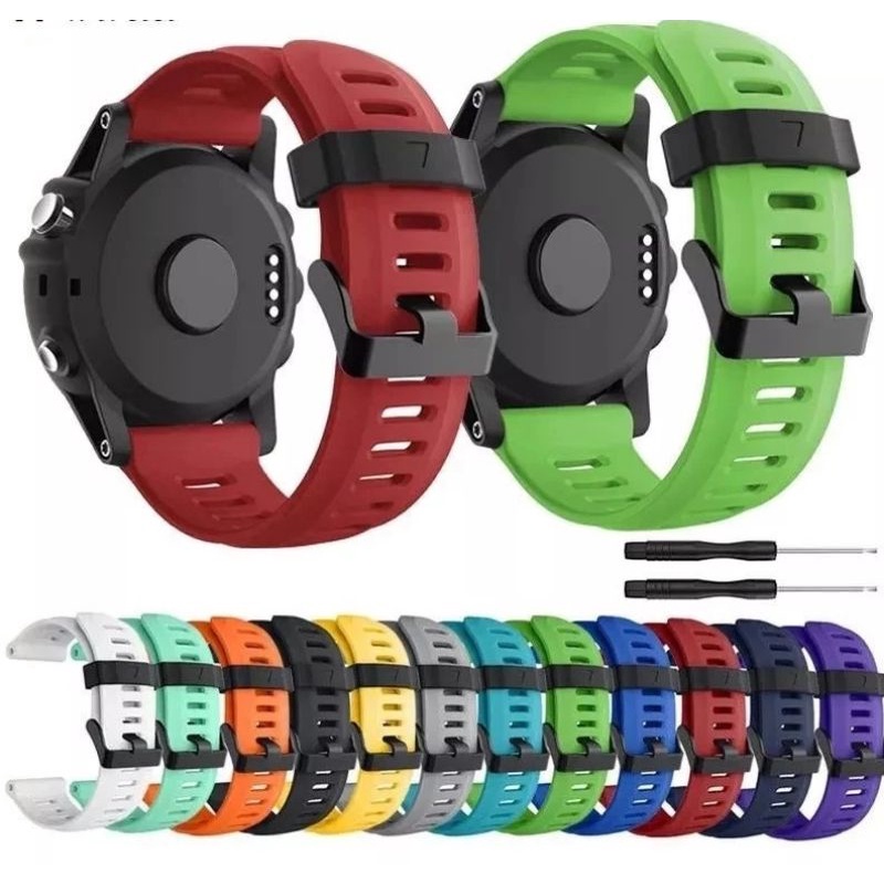 26mm Tali Jam Tangan Garmin Instinct 2X 50mm Strap Silikon High Quality