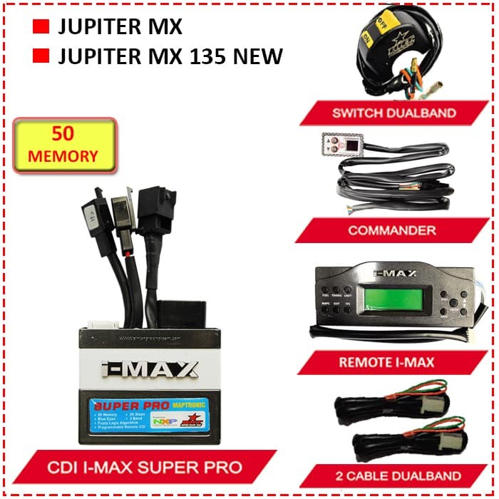 CDI BRT IMAX SUPER PRO JUPITER MX (901-MX-MX2-MAC-00R) ready