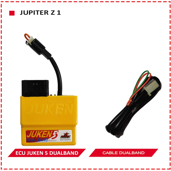 ECU BRT JUKEN 5 DUALBAND (JUPITER Z 1) ready