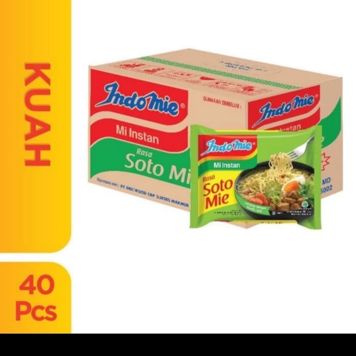 

indomie soto 1 dus isi 40 pcs