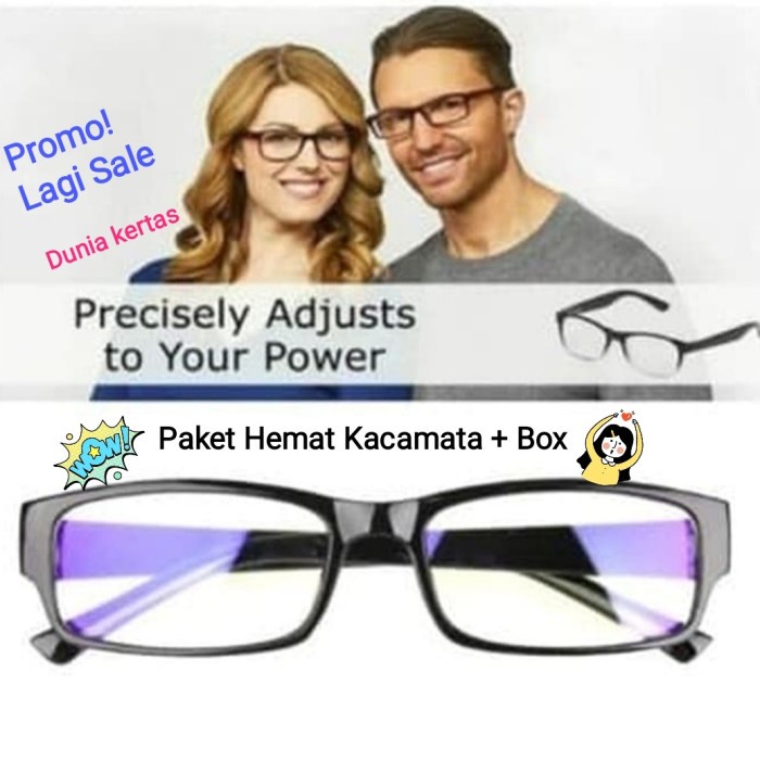 Terlaris Kacamata Baca Plus Ajaib Autofocus