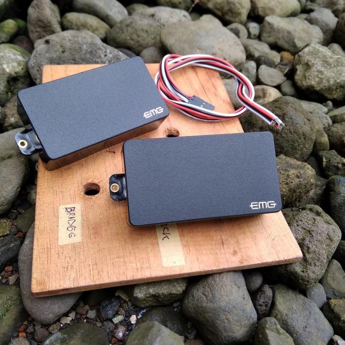 Pickup Gitar EMG USA 81 85 Active Humbucker Set