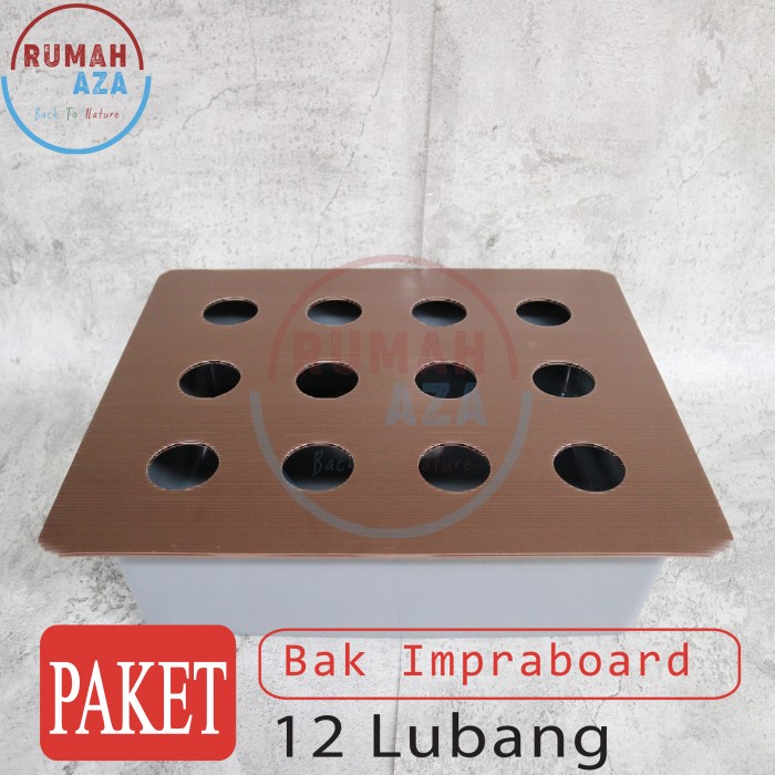 

Bestseller Paket Bak Impraboard - 12 Lubang Tanam