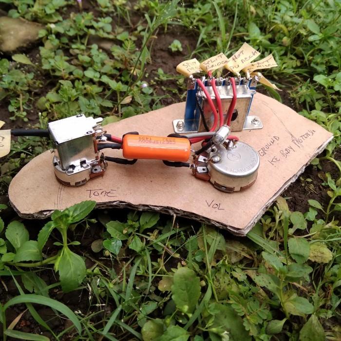 Wiring Prewiring Gitar HSS HSH Ibanez Cort Squier Jackson ESP Schecter