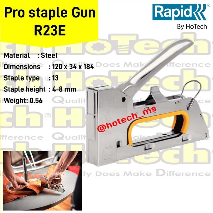 staples tembak rapid tacker r23 original