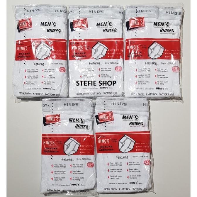 3 Pcs Celana Dalam HING"S Pria Dewasa | CD Laki Laki HINGS Sguna Hing