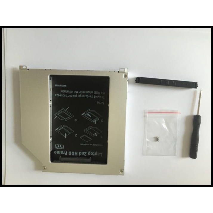 Best Product Ssd Caddy Untuk Double Hdd Untuk Macbook Pro 13.3" Aluminium A1278