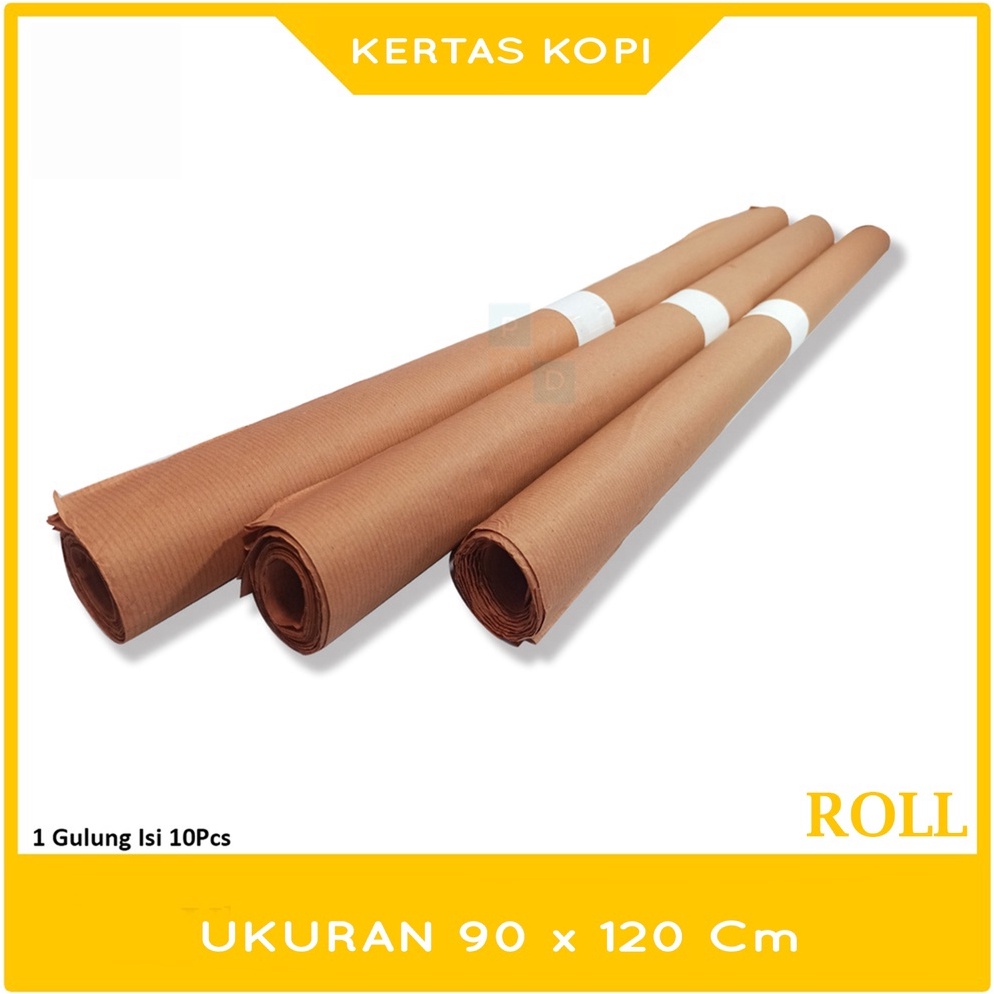 

ZTVM9484 Kertas Kopi Warna Coklat - 32 Gsm - Roll - 10 Lembar