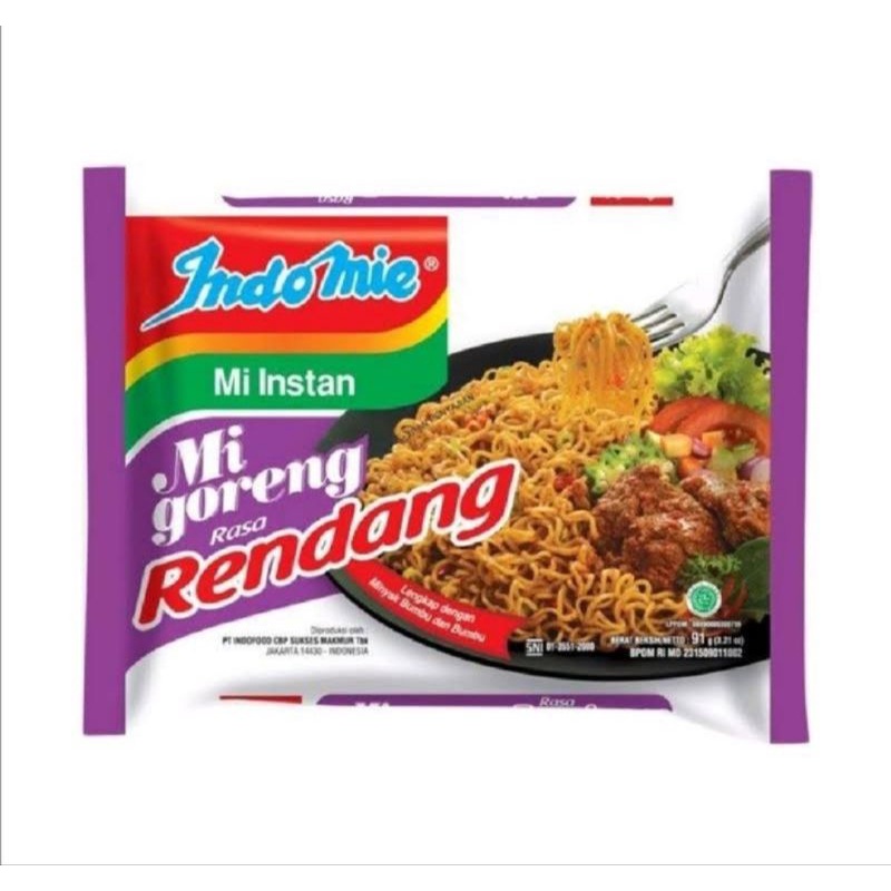 

Mie Indomie Goreng Rendang 5Pcs
