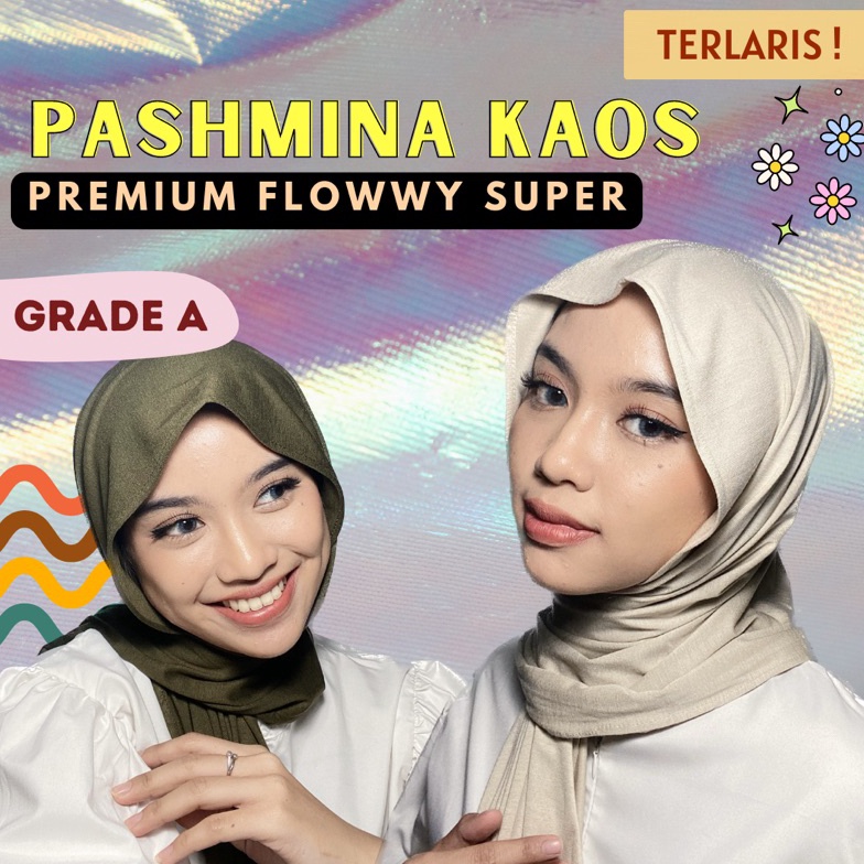 4.4 FLASH SALE Pashmina Kaos Rayon Import Premium | Turkey Shawl | Pashmina Malaysia