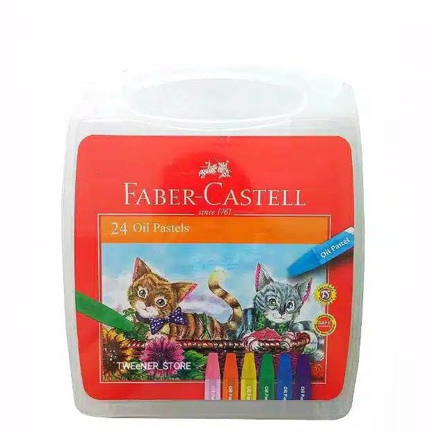 

Murah Crayon 24 warna Faber Castell / Hexagonal Oil Pastell Faber Castell Q6V