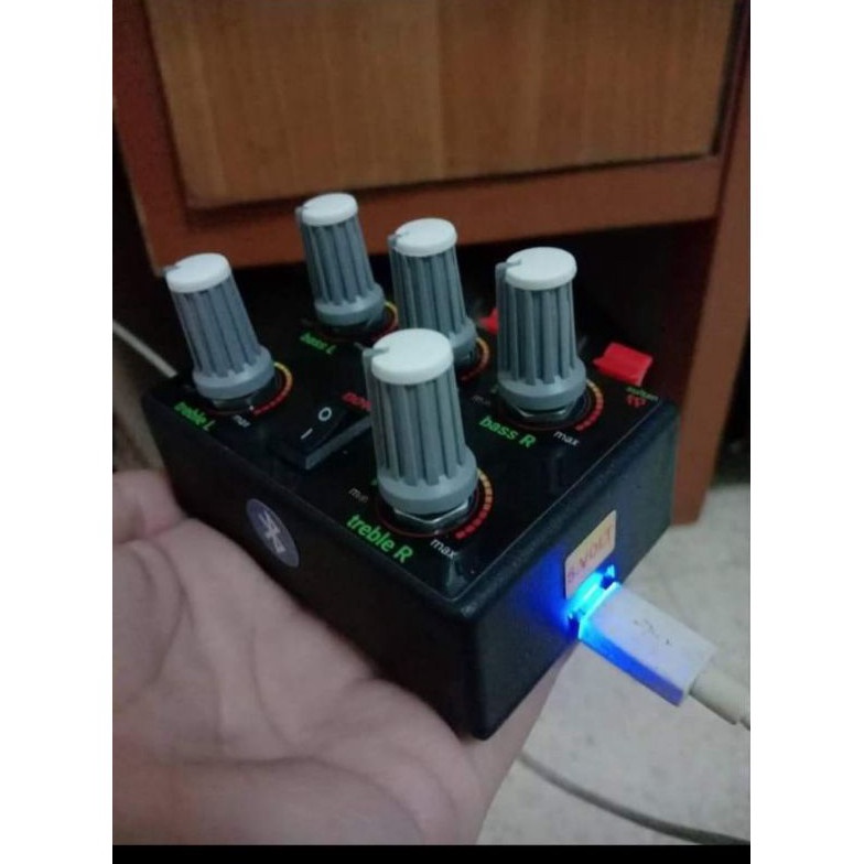 Terlaris.. ampli mini 5volt bluetooth super bass dan treble 51