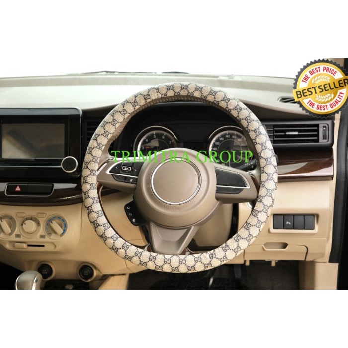 Cover Stir Sarung Stir Penutup Stir Mobil Innova Lama Motif Batik GG ready