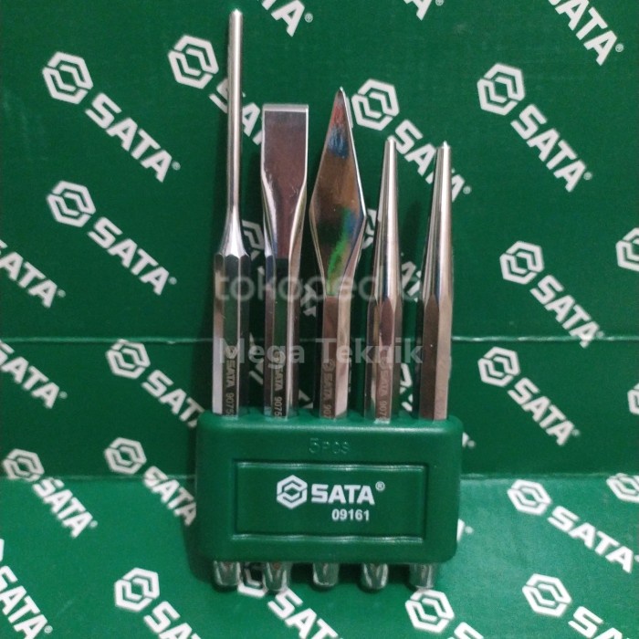 

PAHAT BESI 5 PCS 09161 - 5PCS PUNCH & CHISEL SET SATA