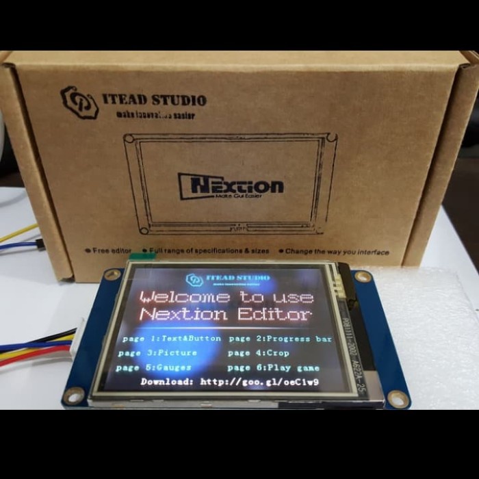 HMI nextion 4.3 inch TFT modul lcd display