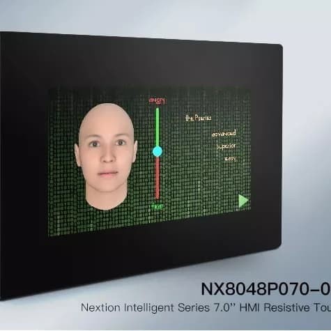 HMI nextion 7" rrsistive woth enclosure