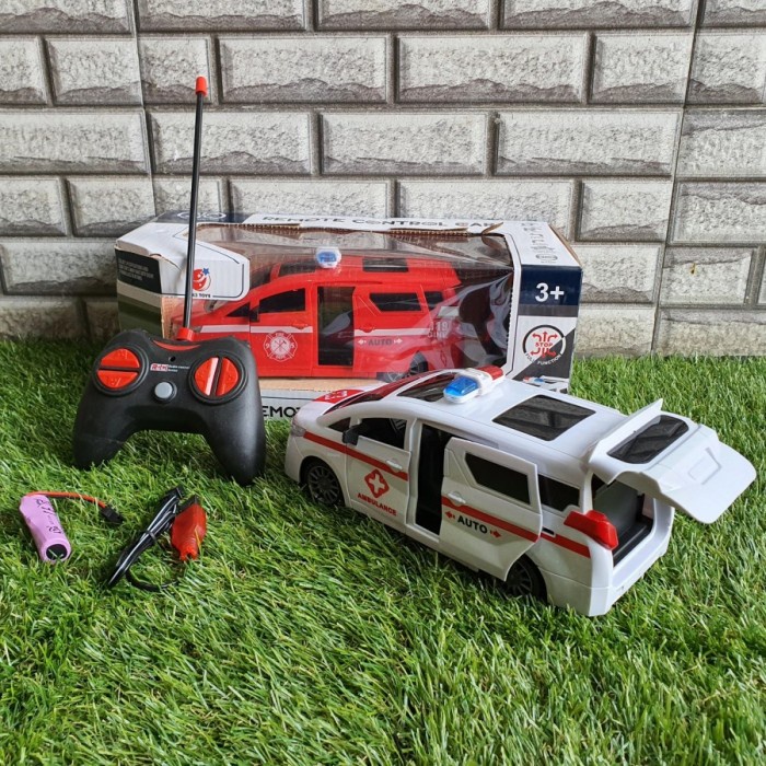 RC CAR ALPHARD AMBULANCE- MAINAN MOBIL REMOTE CONTROL - KADO ANAK