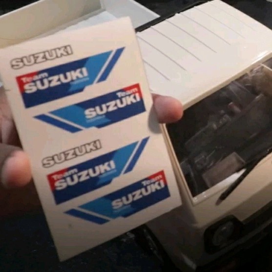 STIKER RC WPL D12 ORIGINAL SUZUKI