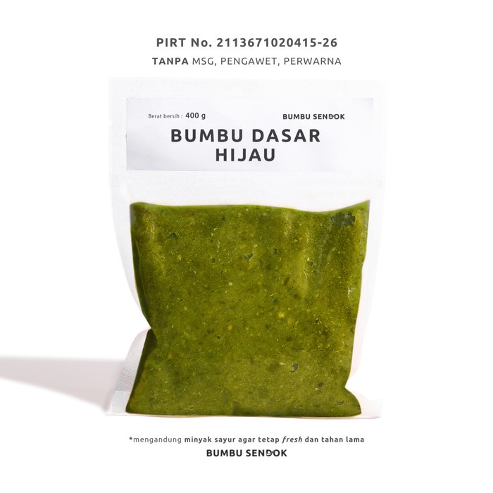 

Bumbu Sendok Refill Bumbu Dasar Hijau