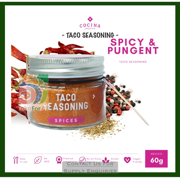 

Taco Seasoning - Cocina Creativa - Premium Spice Mix To Perfection