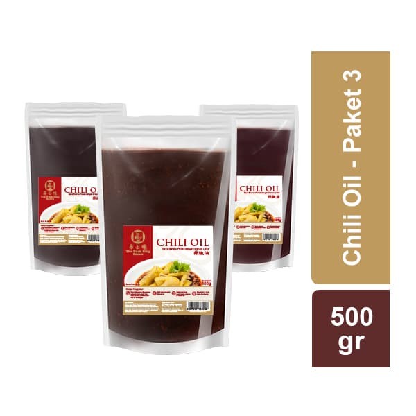 

The Duck King Chili Oil Pouch [500 Gr] - Paket 3