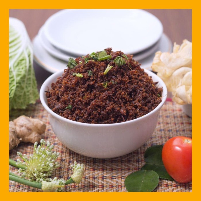 

Rendang Jamur Suwir - Rendang Gadih