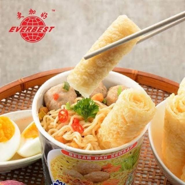 

Everbest Ring Roll Kulit Kembang Tahu Gulung Steamboat Shabu Suki Vege
