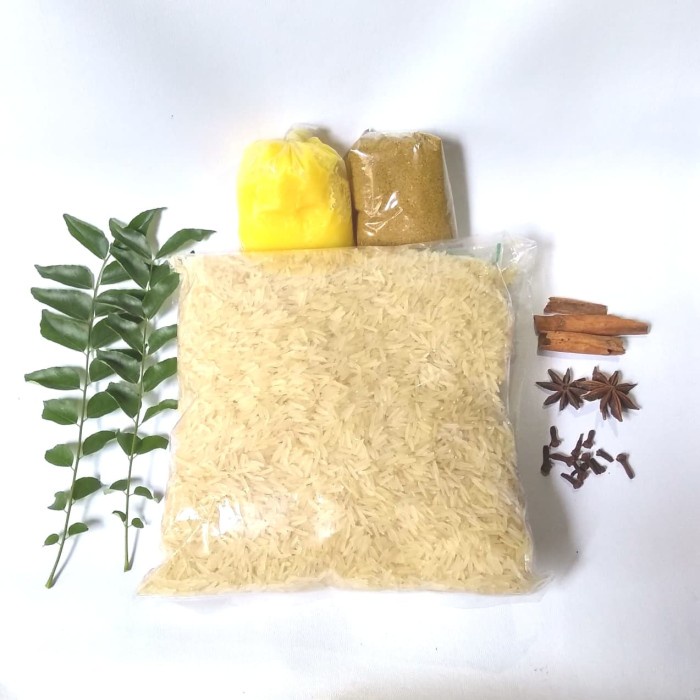 

Bumbu Nasi Kebuli Beras Basmati Lengkap Bumbu Dubai Tinggal Masak