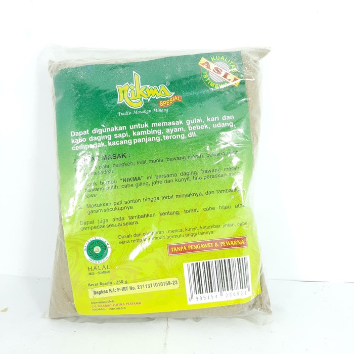 

Bumbu Kari / Gulai Daging Nikma Spesial 1Kg - Sahabat Makan